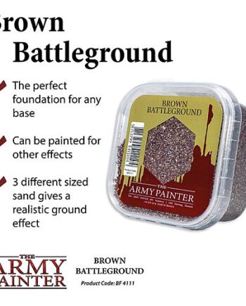 Army Painter Brun Baseringssand til Figurspil - 12% Rabat!