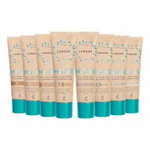 Lumene Oil Control Matte Foundation Spf20 Flere Farver - Lumene Mvbeauty - 6412600847222