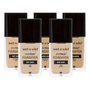 Wet Wild Photo Focus Foundation Flere Farver - Wet N Wild Mvbeauty - 4049775536235