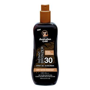 Australian Gold Instant Bronzer Sunscreen Spray Gel Spf30 100 - Australian Gold Mvbeauty - 054402730690