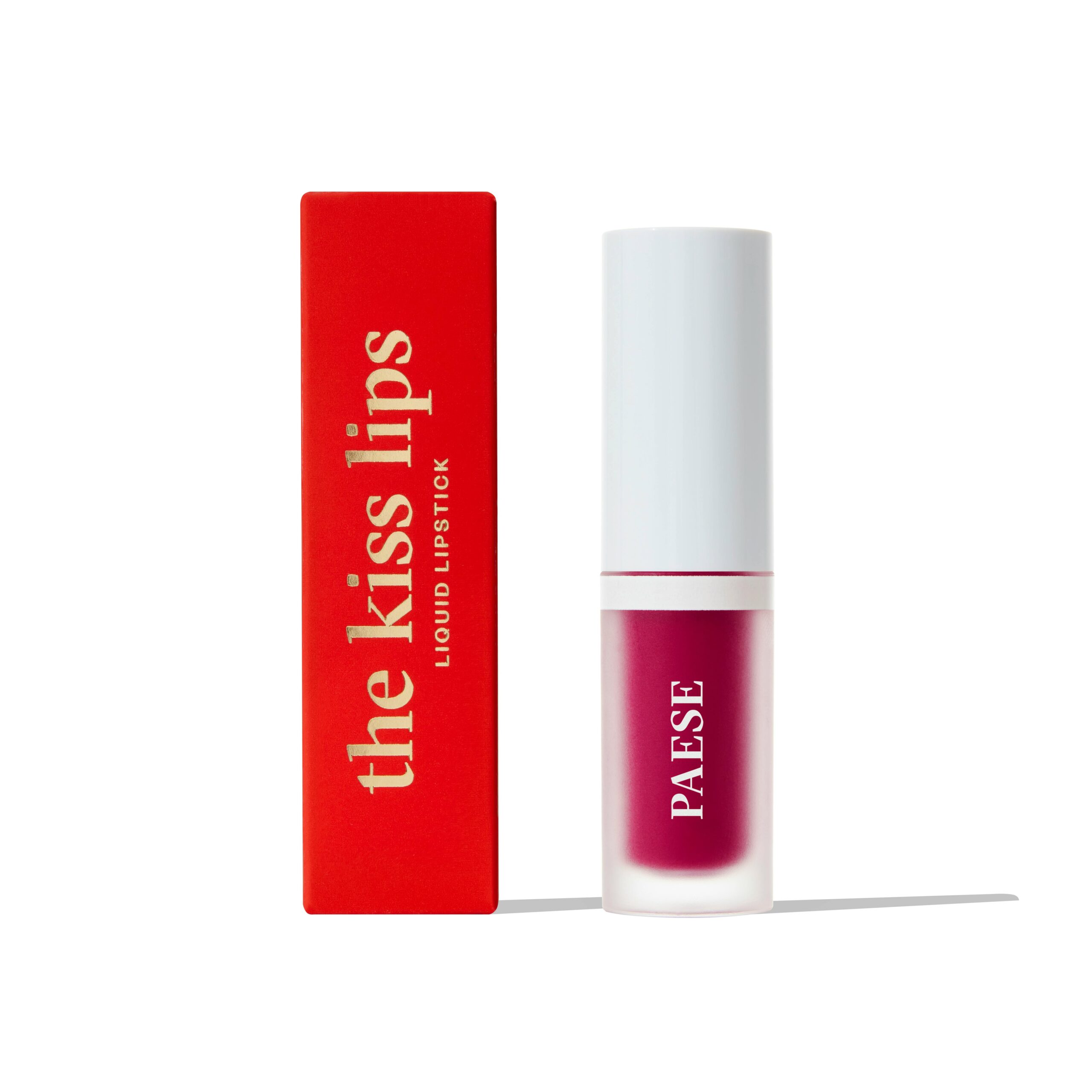 Paese The Kiss Lips Liquid Lipstick Raspberry Red - Paese Mvbeauty - 5902627624575