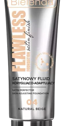 Bielenda Flawless Foundation Satin Correcting And Adapting Fluid Natural Beige - Bielenda Mvbeauty  - 5902169057879