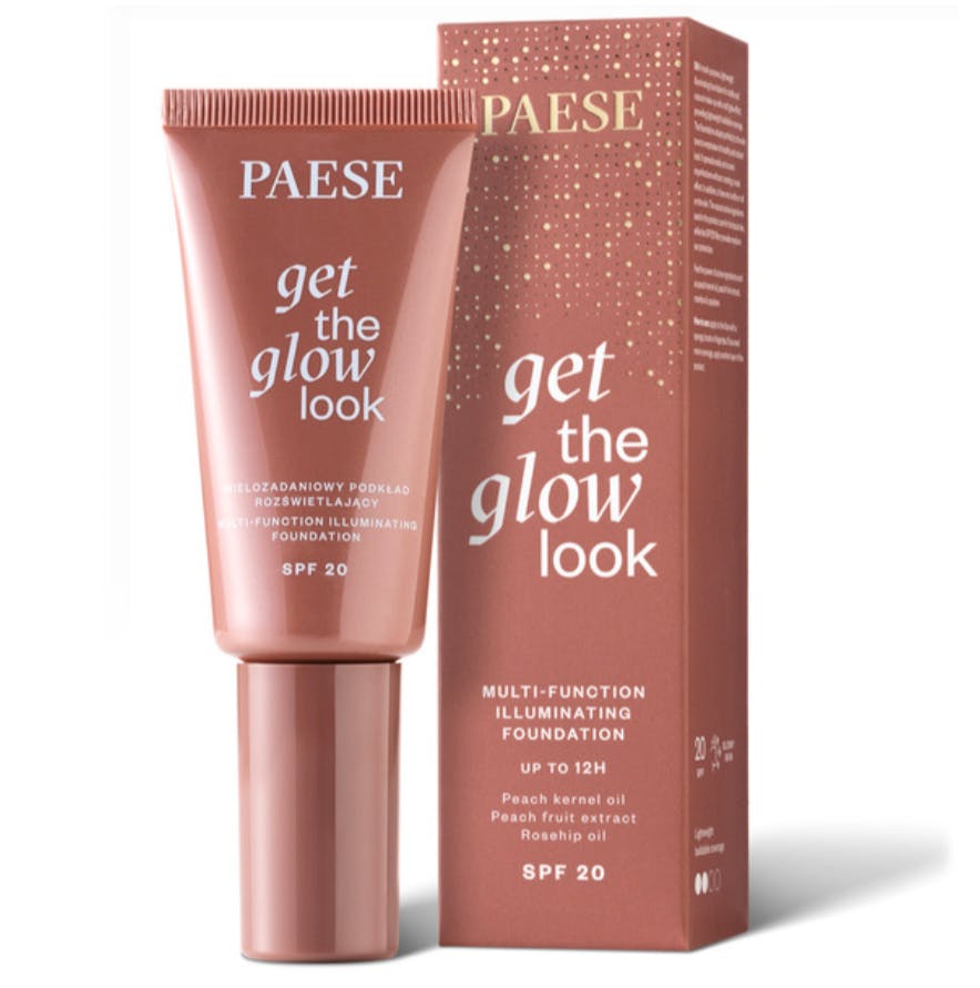 Paese The Glow Look Multi Function Illuminating Foundation Sand Beige - Paese Mvbeauty - 5902627626869