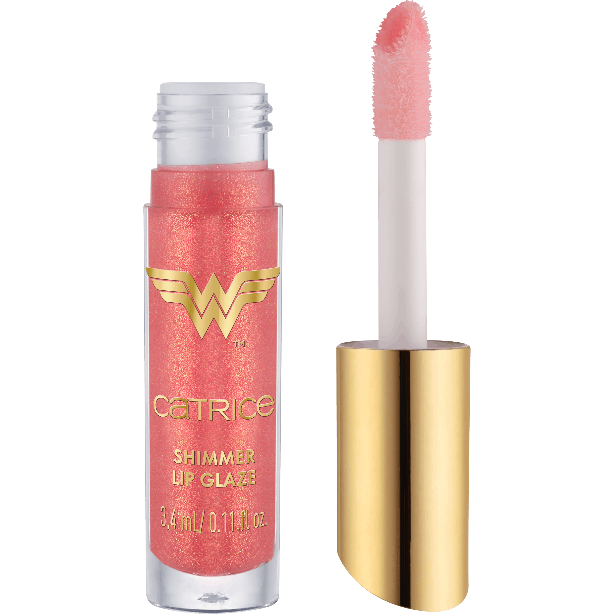Catrice Wonder Woman Shimmer Lip Glaze 020 - Catrice Mvbeauty - 4059729533722