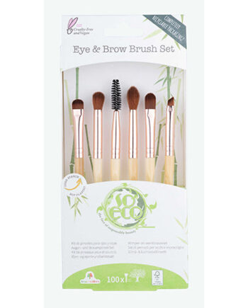 Veganskso Eco Øjenskygge Brush Sæt - So Eco Mvbeauty  - 5060226334506