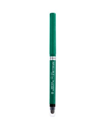 Grøn Amp Oral Paris Infaillible Grip 36h Automatic Gel Eyeliner Emerald Green Stk - Mvbeauty  - 3600524026707