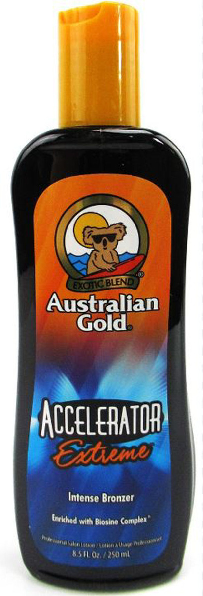 Australian Gold Exotic Blend Accelerator Extreme Intense Bronzer Enriched With Biosine Complex 250ml - Mvbeauty  - 054402300848