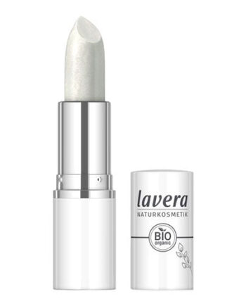 Hvid Vegansklavera Lipstick Candy Quartz White Aura - Lavera Mvbeauty  - 4021457654284