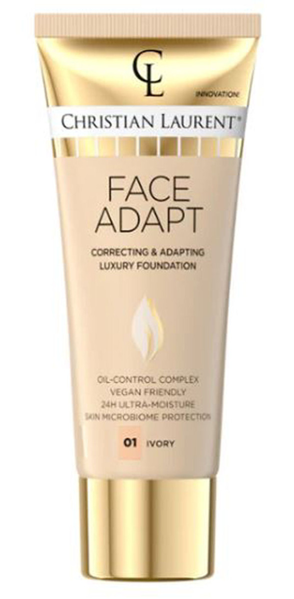 Christian Laurent Face Adapt Correction & Adapting Luxury Foundation Ivory 30ml - Mvbeauty  - 5903416007579
