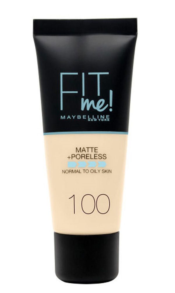 Maybelline New York Fit Matte Poreless Normal Oily Skin 100 Warm Ivory 30ml - Mvbeauty  - 3600531369330