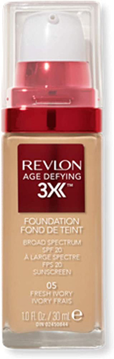 Revlon Age Defying Foundation Spf20 Fresh Ivory 30ml - Mvbeauty  - 309974531054