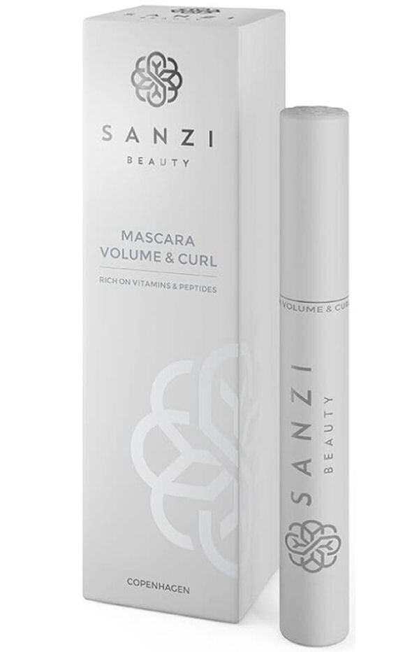 Sort Sanzi Beauty Mascara Volume & Curl Black 6ml - Mvbeauty - 5700002183583