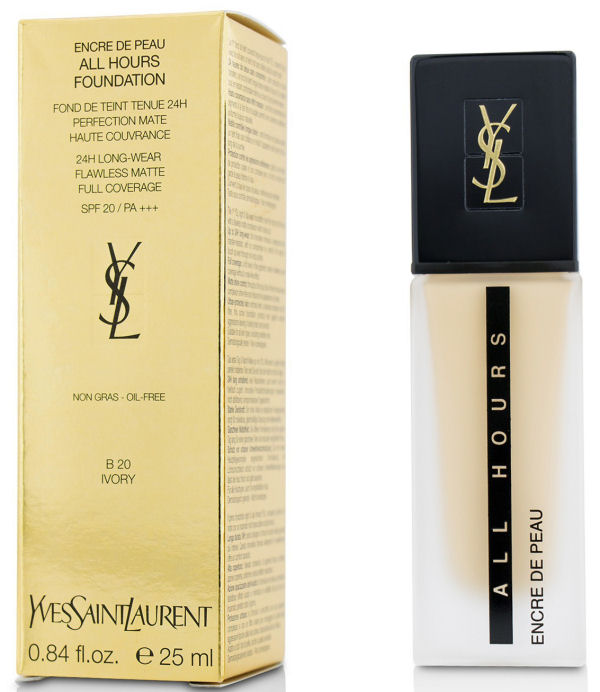 Yves Saint Laurent Encre Peau All Hours Foundation Spf20 Ivory 25ml - Mvbeauty  - 3614271722133